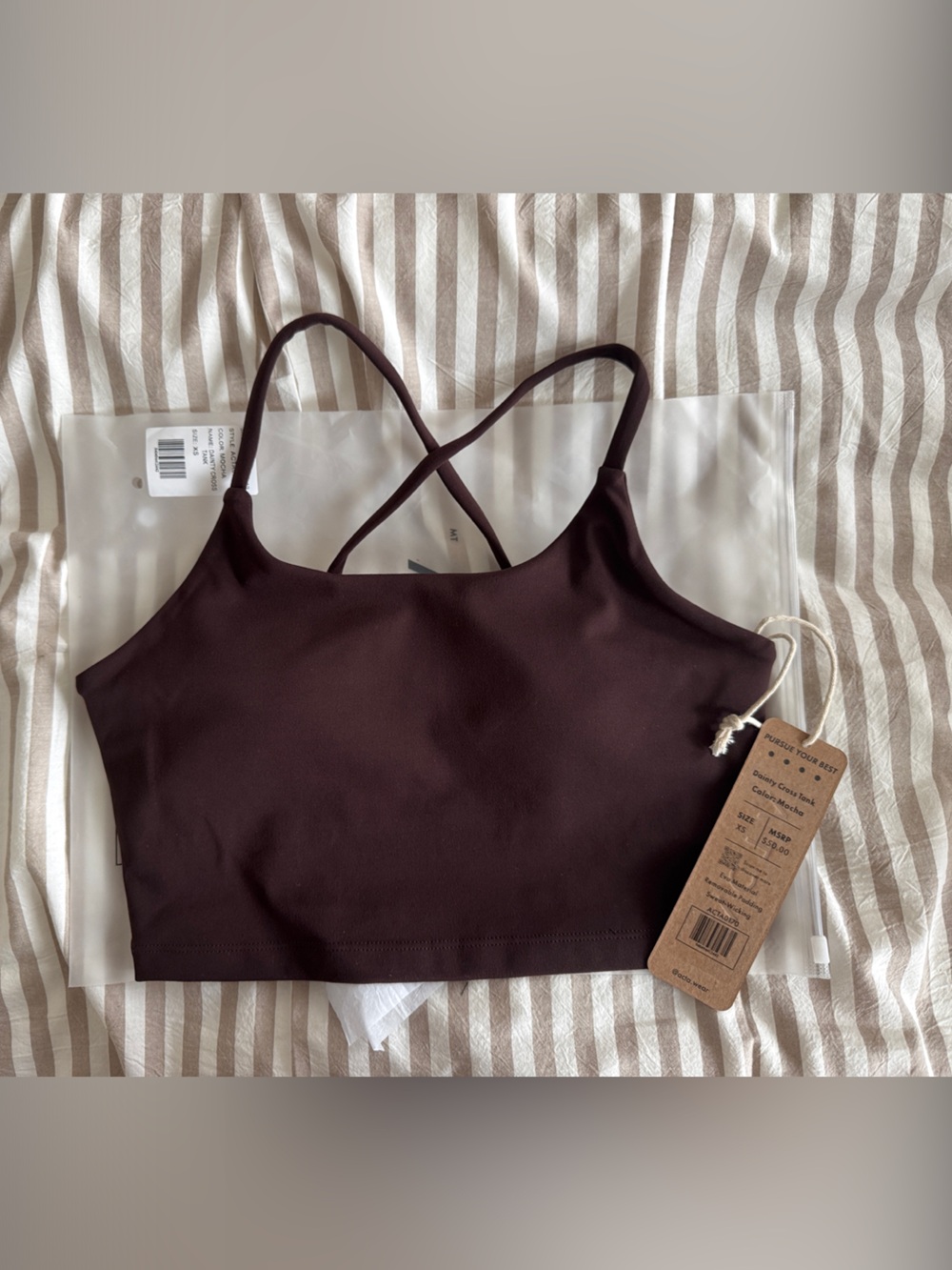 ACTA Dainty Cross Tank NWT